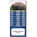 Pro Team Football Schedule Magnet (3 1/2"x8")